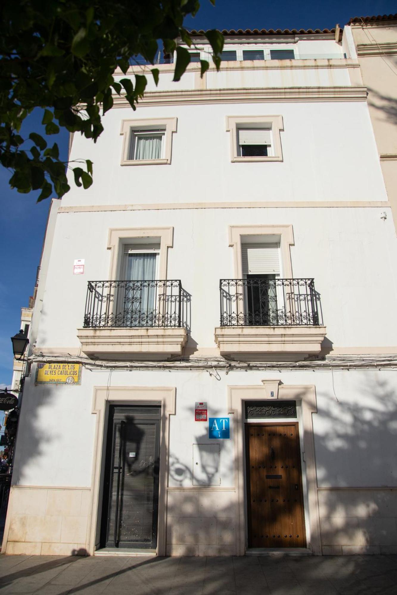 Alojamientos Puerta Palma Estudio 巴达霍斯 外观 照片