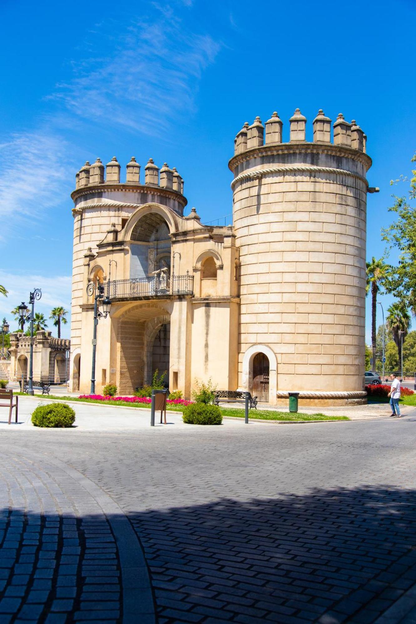 Alojamientos Puerta Palma Estudio 巴达霍斯 外观 照片